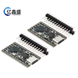 BSSY Raspberry <span class=keywords><strong>Pi</strong></span> Mini Development Board ProMicro RP2040 Pemasangan Pin-Through Kompatibel dengan OxB2 MicroPython China - Product Image 3