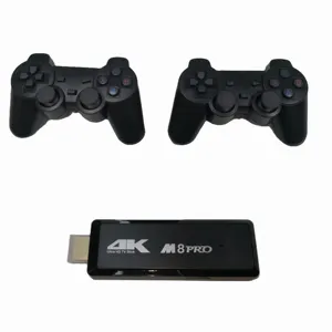 M8PROゲームTVスティックAndroidTVスティックデュアルシステムOEM & ODM64GBゲームシステムAndroid12 Allwinner H31310000ゲームマルチプレーヤー