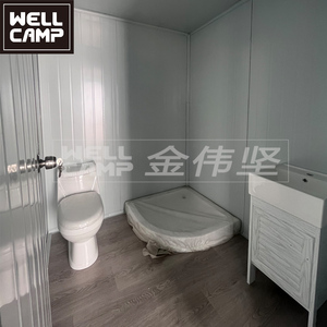Casa Móvil Plegable y Expandible WELLCAMP, Casa Modular Prefabricada, Casa Pequeña Portátil, Vivienda Lista para Usar <span class=keywords><strong>en</strong></span> Indonesia, <span class=keywords><strong>Bali</strong></span> - Product Image 4