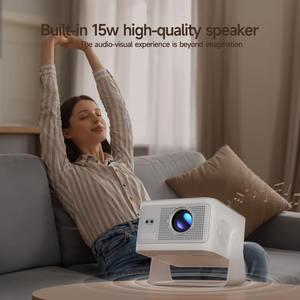 Proyector Magcubic HY350 Max, 900 ANSI Lúmenes, Compatible con 4K, Evitación <span class=keywords><strong>de</strong></span> Obstáculos, Enfoque Automático, Keystone, WiFi6, BT5.4, para Hogar y Oficina - Product Image 4