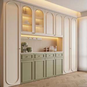 Armoire de chambre principale de style minimaliste français contemporain, série crème, sensation haut de gamme - Product Image 3