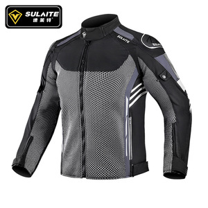 Sulaite Motorcycle Riding <b>Jacket</b> Men Breathable Mesh <b>Summer</b> Cycling Apparel Racing Gear - Product Image 1