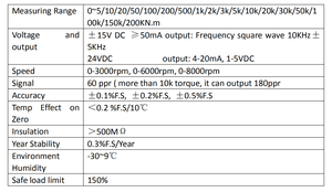 โหลดเซลล์ราคาประหยัด 5000N.m รุ่น DYN-201-5000N.m โหลดเซลล์ 5000N.m - Product Image 6