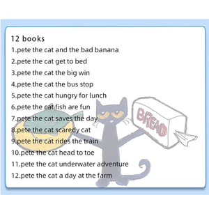 Set de 12 Libros de Aprendizaje <span class=keywords><strong>para</strong></span> Niños, Libros de Lectura Fonética, Historias, Vocabulario, Gramática, Educativos, Libros de Peter el Gato <span class=keywords><strong>para</strong></span> Niños - Product Image 6