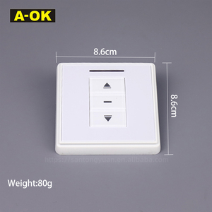Motor de interruptor de bajo voltaje AC525, productos inteligentes para el hogar, <span class=keywords><strong>Control</strong></span> de contacto seco, Motor de cortina eléctrica, tipo de pared, Motor <span class=keywords><strong>RC</strong></span> AOK A OK - Product Image 2