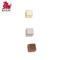 Mini blocs de jeu en métal multicolores personnalisables avec un design durable et écologique pour les jeux de société en famille, emballage en boîte cadeau