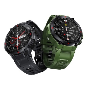K22 IP67 Waterproof 3BAR Water Resistant Android Army Green Heart Rate Monitor Full Touch Screen Fashion Sport <strong>Smart</strong> <strong>Watch</strong> - Product Image 2
