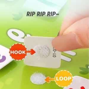 Libro de Actividades Sensoriales Reutilizables con Temática de Animales para Niños con Autismo, Mini Libro de Actividades Montessori para Niños Pequeños de 3+ Años - Product Image 3