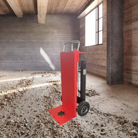 JIN YANG HU JCS-300 Chariot électrique industriel silencieux en acier à 2 roues, pliable, avec fonction de montée automatique des escaliers, OEM