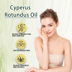 Huile <span class=keywords><strong>de</strong></span> Cyperus Rotundus 100% Pure Pressée à Froid Naturelle – Soin Apaisant et Réparateur pour Visage et <span class=keywords><strong>Corps</strong></span>, Réduction des Poils et Inhibition <span class=keywords><strong>de</strong></span> la Reproduction des Poils - Product Image 2
