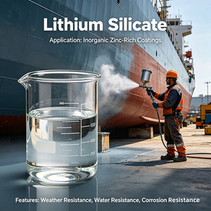 Revêtement inorganique au silicate de lithium riche en zinc, application liquide transparente incolore, teneur en solides de 20-22 % - Product Image 6