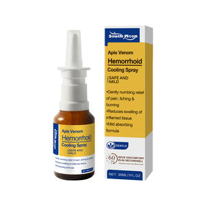 Mejor venta SOUTH MOON Fórmula suave Hidratante Refrescante Fácil <span class=keywords><strong>de</strong></span> absorber Bee Venom Perianal <span class=keywords><strong>Hemorroides</strong></span> Spray - Product Image 5
