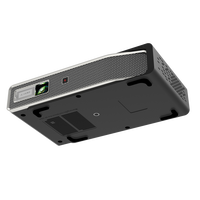 Projecteur portable V5 3D Android 9.0 Wifi double 24G/5G Résolution 1280*800 Full HD 1080P 4K