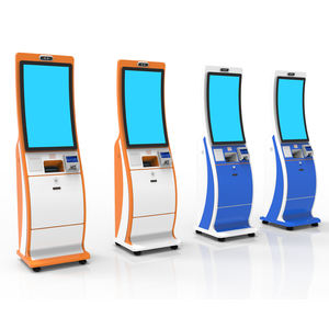 Système Windows QSR, kiosque de paiement incurvé, paiement sans argent liquide, commande de nourriture en ligne sans argent liquide, logiciel et paiement par carte de crédit - Product Image 1