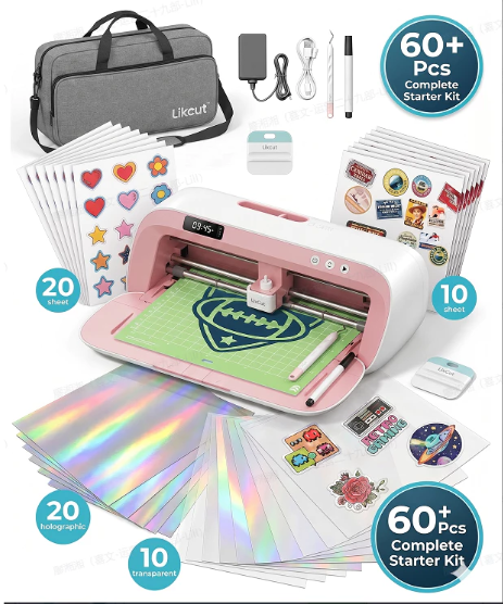 Likcut S41 Printable Kit Vinyl Cutter Machine joy Generation Sticker Cutter DIY Graph Plotter for Room Decor