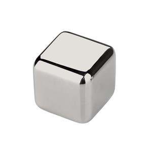 Vente directe d'usine, coffret cadeau de glaçons carrés en acier inoxydable pour whisky, pour les hommes amateurs de whisky - Product Image 3