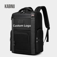 Mochila para Portátil de Gran Capacidad con Logotipo Personalizado, Resistente al Agua, de Nailon Balístico, Resistente al Desgaste, para Oficina y Negocios