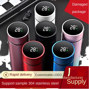 Cao cấp thông minh Thermos cup đo nhiệt độ cho doanh nghiệp đồng hành công ty cuộc họp thường niên quảng cáo cá nhân - Product Image 2