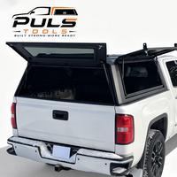 Hardtop en aluminium intelligent pour camionnette, type Off Road Topper, pour benne de 5 et 6 pieds, avec auvent haut, compatible avec Toyota Tacoma 4ème génération 2024 2025 2026