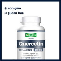 OEM ODM 500MG Quercétine Capsules Supplément à base de plantes pour soutenir la santé du système immunitaire et protéger les adultes