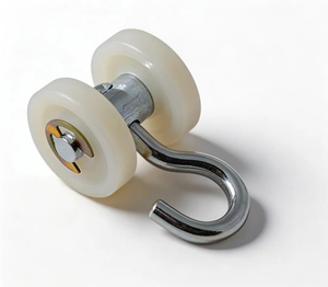 Heavy Duty Industrial Nylon Wheel <b>Curtain</b> <b>Hooks</b> <b>Curtain</b> Track Hardware Accessories - Product Image 1