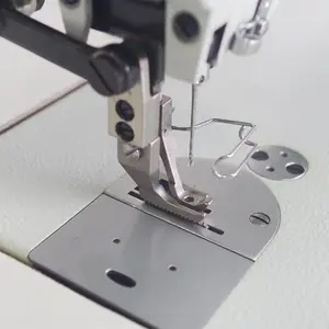 Lockstitch Electronic Industrial Sewing Machine Computer Automatic Flat-bed Direct Driver Metal White