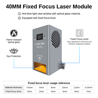 Module laser LASER TREE K20 PRO 450nm 20W à focale fixe, puissant module de gravure avec modulation PWM pour graveur laser