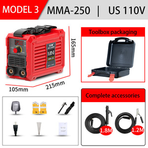 Máquina de Soldar de Alambre de Cobre de Alta Potencia con Doble Voltaje 110V/220V, Mini MIG/MMA/TIG/Arc IGBT 300A AC - Product Image 4