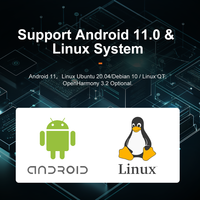 Placa de Desarrollo Liontron Android Linux RK3568, OpenWRT A55, HDMI2.0, Puerto de Red Gigabit de 2.5G, Arquitectura Arm, GPIO