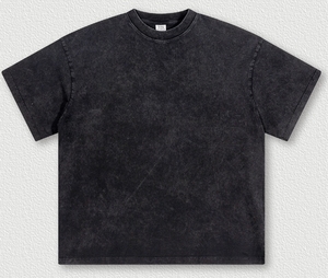 เสื้อยืดคอกลมแขนสั้นผ้าฝ้ายแท้ 100% สำหรับผู้ชาย  แบบเรียบ  รับสกรีนลายกราฟิก  สไตล์สตรีทแวร์ลำลอง - Product Image 2