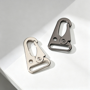 Hebilla de Metal con Clip, Aleación de Zinc Plateada, Herraje Duradero para Bolsos y Ropa en Colores Negro, Plateado y Oro Rosa - Product Image 5