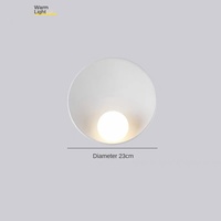 Applique murale LED moderne en fer, tricolore, 220V, design minimaliste, pour salon, couloir, escalier, lumière du jour 6000K, 1200 lumens