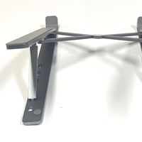 Pièces usinées CNC en acier inoxydable de haute précision OEM, support d'ordinateur, fabrication métallique, service de centre d'usinage laser