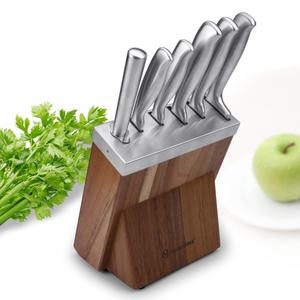 Juego de Cuchillos de Cocina de Acero Inoxidable Magnético de Doble Cara con Diseño Profesional, Cuchillos de Chef con Logotipo Personalizado, Hechos de Metal Duradero - Product Image 1