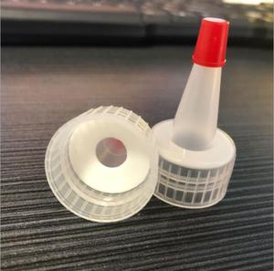 Spout Cap Cap Plastic Caps 24/410 Customized Color Plastic Yorker Spout Short Tip Long Neck Cap For Bottles