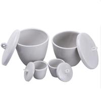 Verrerie de laboratoire Creuset en céramique 30ml 40ml 60ml G1 G2 G3 G4 G5 Creuset Filtre à sable Creuset
