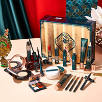 8 Buah/Set Set Makeup Kotak Hadiah Kosmetik Set Jamur Bantalan Udara BB Cream Concealer Bubuk Beludru Lipstik Eyeliner Aksesoris