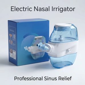 Irrigador Nasal Eléctrico, Set <span class=keywords><strong>de</strong></span> Lavado Nasal Dispositivo Profesional para el Cuidado Nasal para Adultos, Incluye Sal para Lavado Nasal - Product Image 1