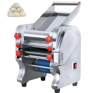 Automatic Commercial Electric Noodle Making Machine 20CM Roller Round Noodle Maker Machine