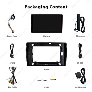 BAIDAYU 10\" Autoradio Multimediale con Schermo Touch, GPS, USB, CarPlay, Android Auto, IPS, 4G, Garanzia di 1 Anno per <span class=keywords><strong>Skoda</strong></span> <span class=keywords><strong>Kodiaq</strong></span> <span class=keywords><strong>2017</strong></span>+ - Product Image 4