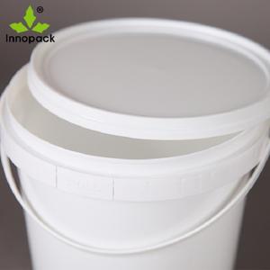 Cubos de plástico de 2 litros con tapa y mango Cubo de plástico Paquete de pintura Cubo de plástico reciclado - Product Image 5