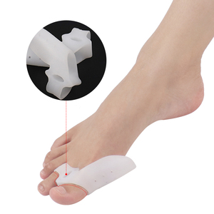 Corrector de juanetes, separador de dedos de gel, separador de dedos, separador de dedos, Corrector de silicona, Pulgar en valgo con agujero - Product Image 3