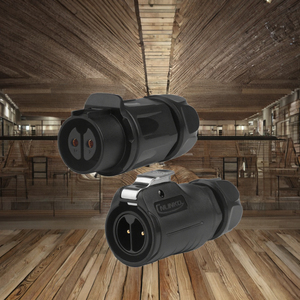 Cho cnlinko LP-16-2 3 pin IP68 kết nối công nghiệp nhựa kim loại dây vít không thấm nước hàng không cắm kết nối 3 pin cắm - Product Image 2