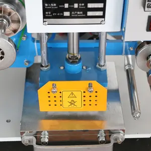 High Precision Hot Foil Die Stamping Press Machine Leather ID Card Stamping Machine