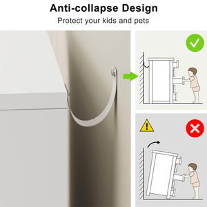 خزانة أدراج خشبية بيضاء بتصميم عصري بسيط متعددة الاستخدامات بـ 6 أدراج للتجار، مناسبة لغرف النوم وغرف المعيشة للتخزين والتوريد - Product Image 5