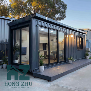 Dyhzce đúc sẵn an ninh gian hàng bảo vệ trạm <span class=keywords><strong>kiosk</strong></span> màu xám container được thực hiện Trung Quốc-một thép bền bánh sandwich Panel an ninh nhà - Product Image 4