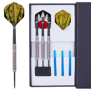 3 fléchettes en tungstène de dernière génération, pointes en acier, fléchettes personnalisées en tungstène - Product Image 1