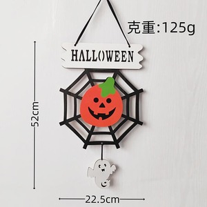 Nouvelles décorations d'araignée citrouille d'<span class=keywords><strong>Halloween</strong></span> artisanat en bois lanternes suspendues fournitures de fête idées cadeaux - Product Image 4