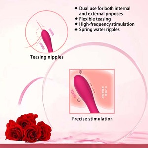 Nouveau Vibrateur Point G Tendance avec 10 Fréquences, Masturbateur Féminin en Silicone Étanche, Jouet Adulte Doux et Courbé - Product Image 3