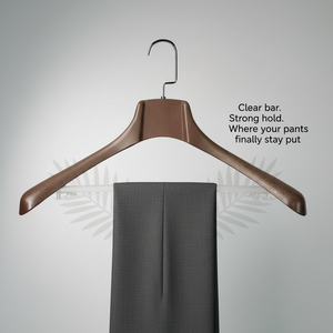 Appendiabiti in Plastica di Lusso all'Ingrosso, Personalizzabili con Logo, Ecologici, Salvaspazio, Antiscivolo con Tacche per Uomo e Donna - Product Image 1